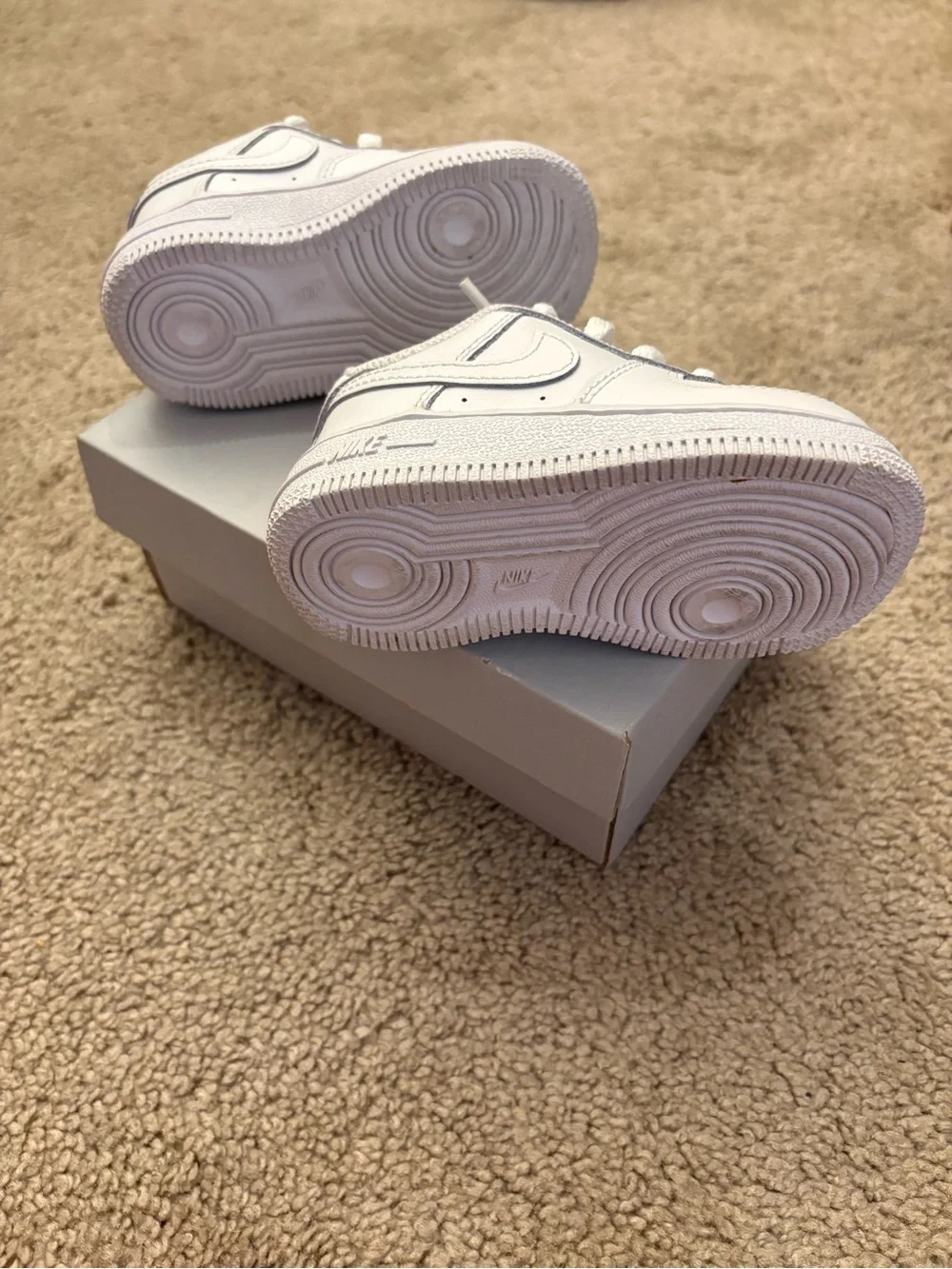 Nike Kids White AF1 Low